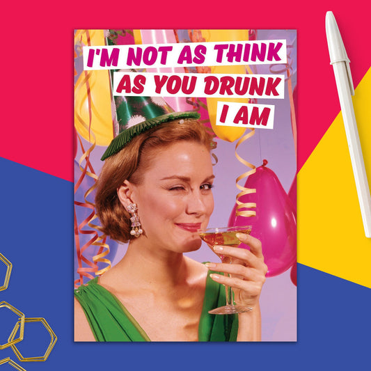 6723-DMA 218 | BD/Not As Think As You Drunk