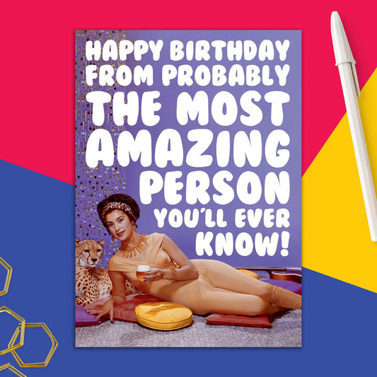 6723-DMA 354 | BD/Most Amazing Person