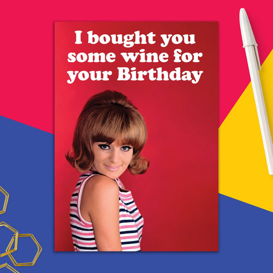 6723-DMA 518 | BD/Wine for your Birthday
