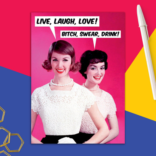 6723-DMU 166 | FR/Live laugh love