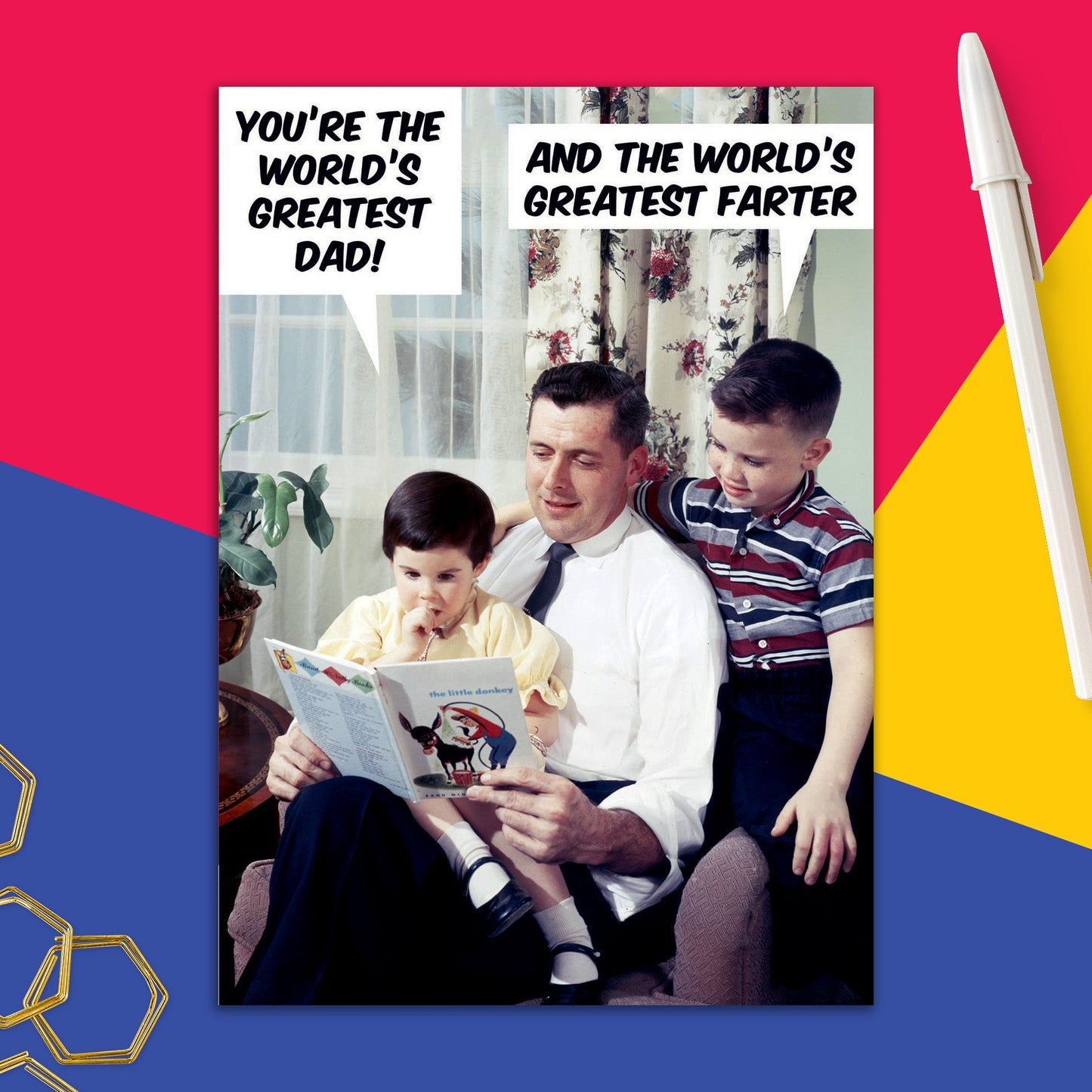 6723-DMU 96 | RED/World's Greatest Dad