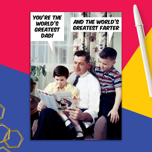 6723-DMU 96 | RED/World's Greatest Dad