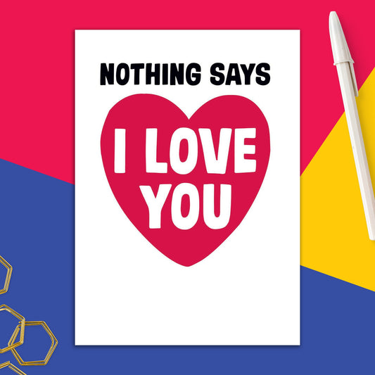 6723-DMV 83 | RO/Nothing Says I Love You