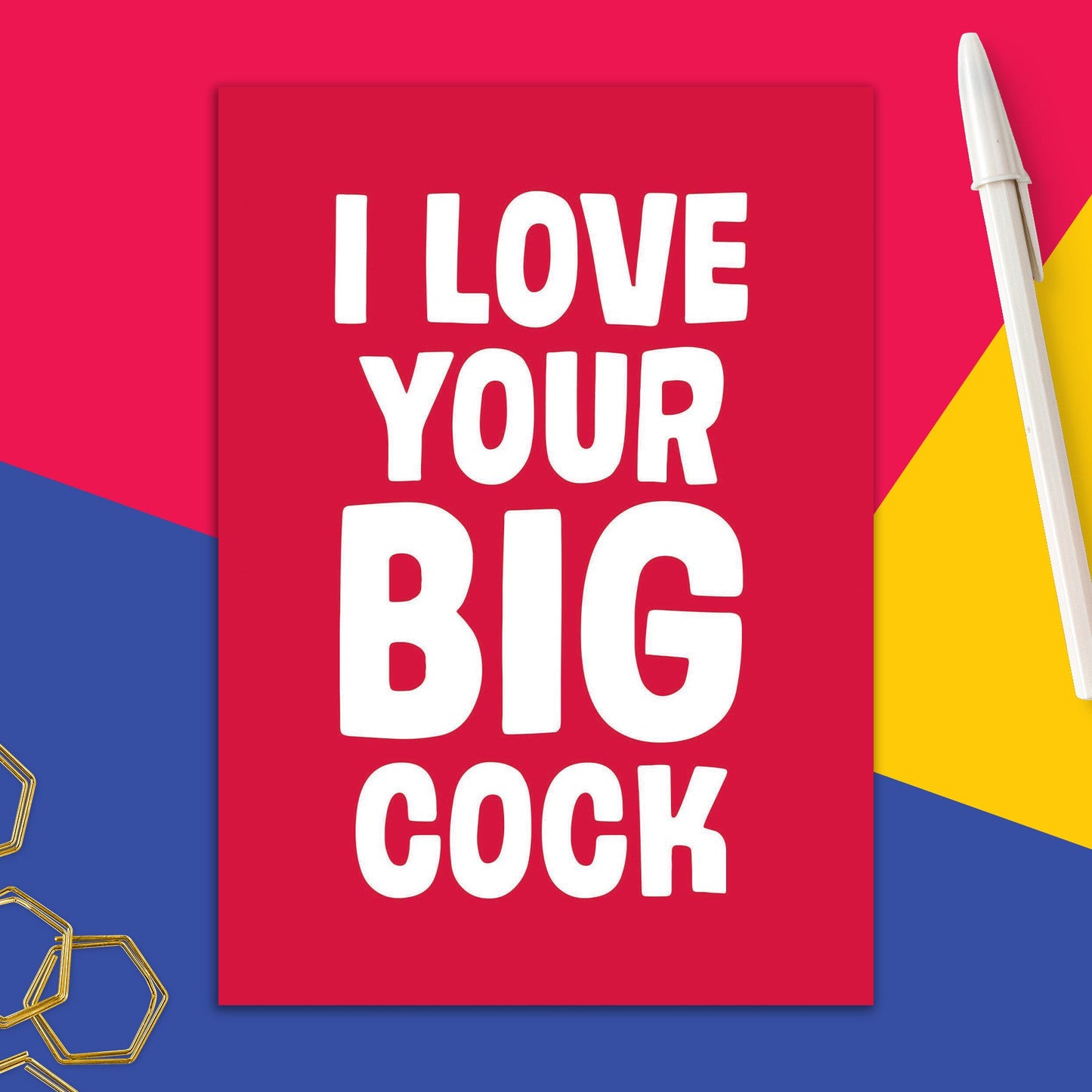 6723-DMV 90 | RO/I Love Your Big C@#K