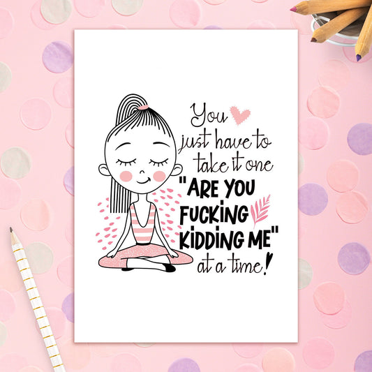 3492-EN007 | EN/Take it One Day at a Time