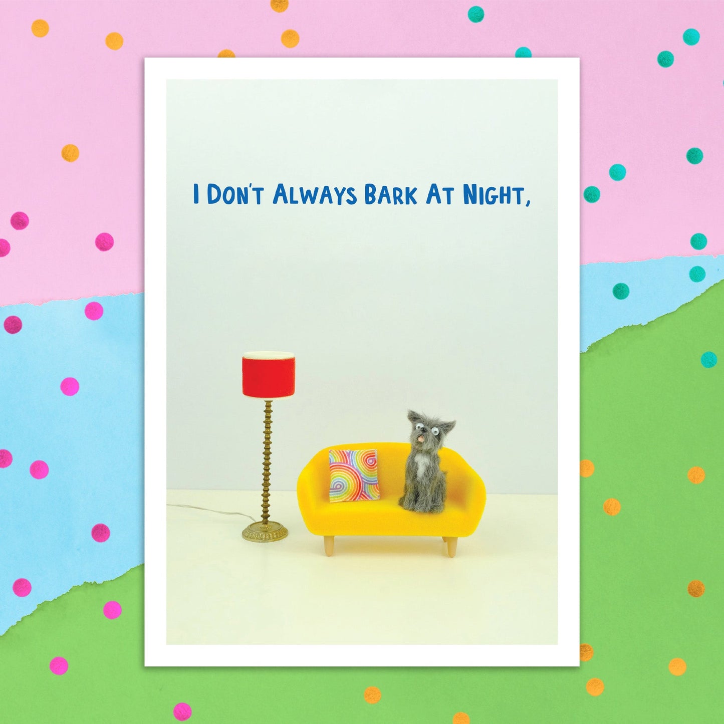 3895-FB002 | BD/I don't always bark