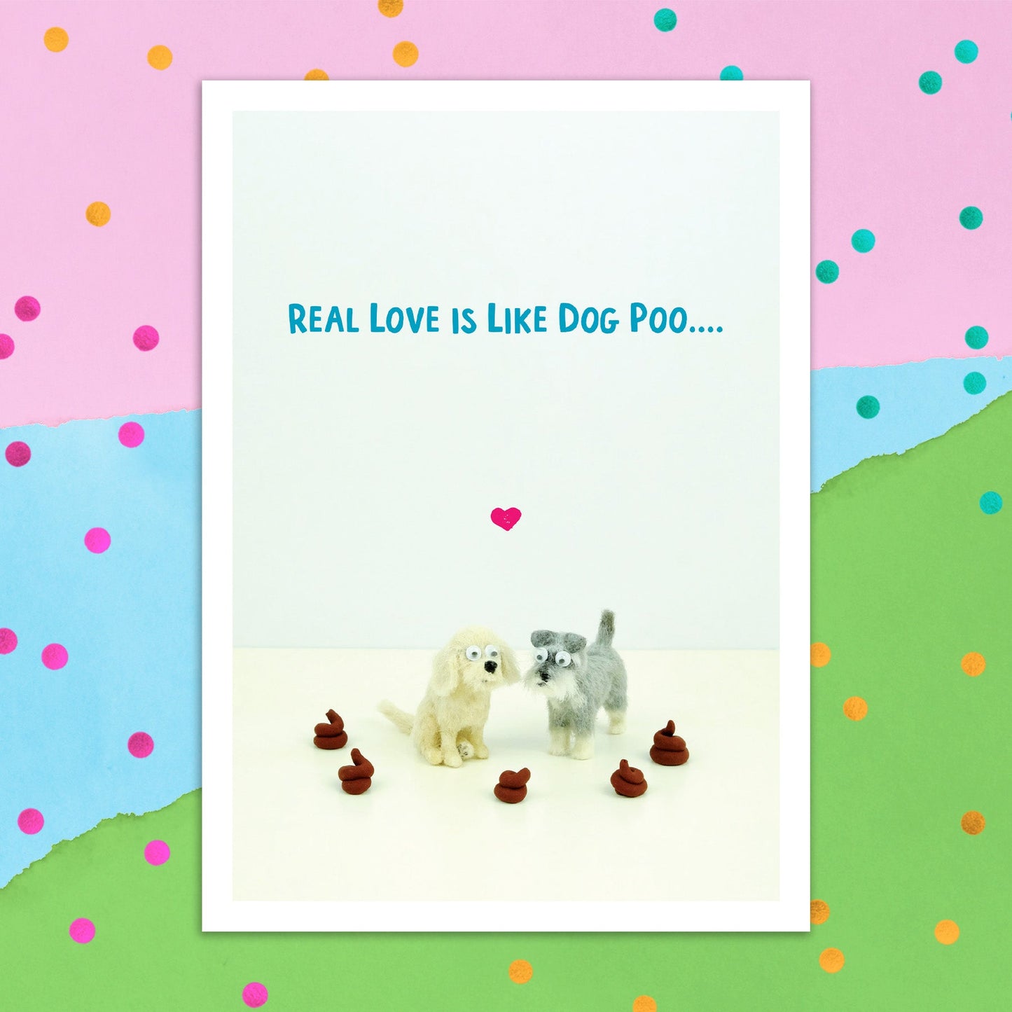 3895-FB007 | AN/Real love is like dog poo