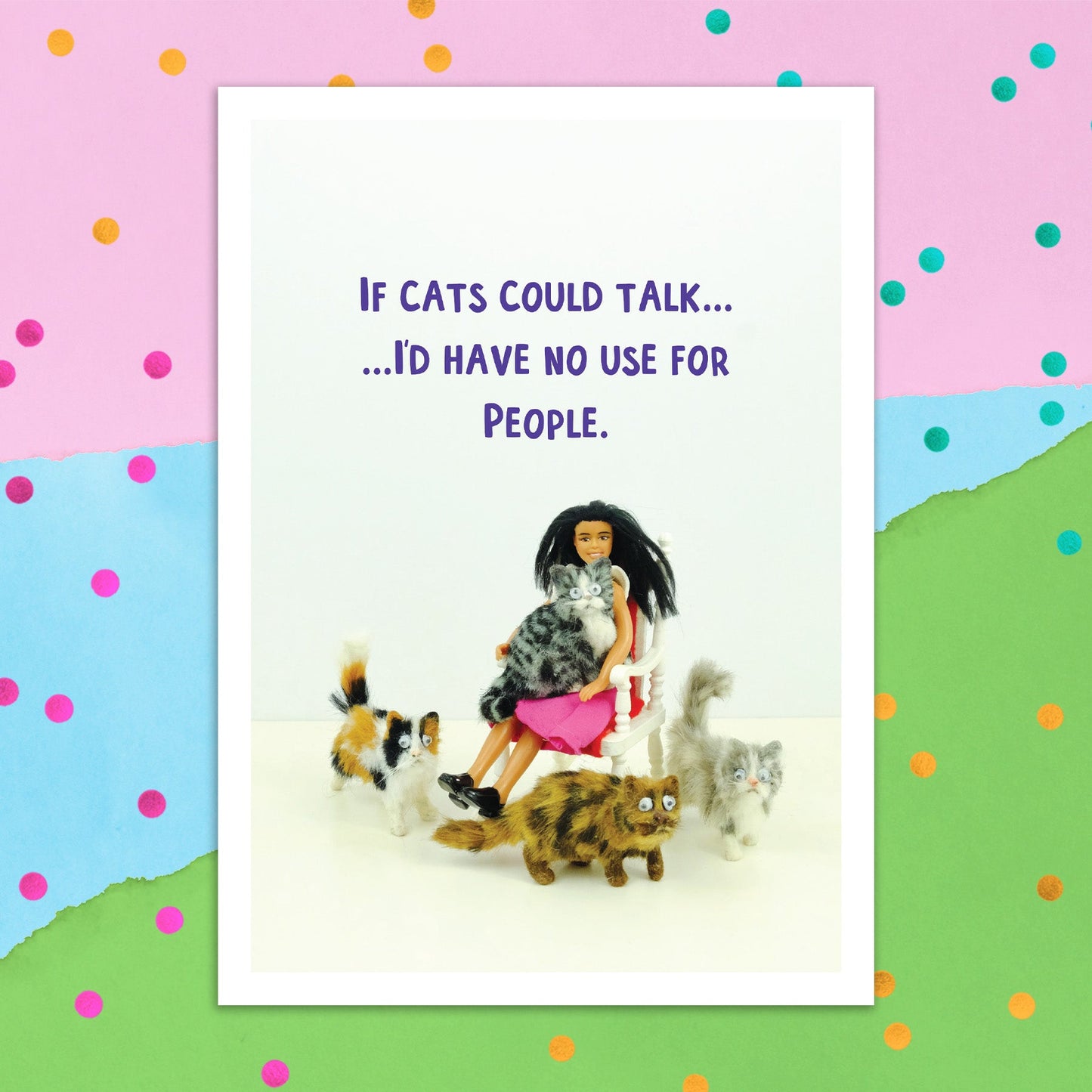 3895-FB015 | FR/If cats could talk