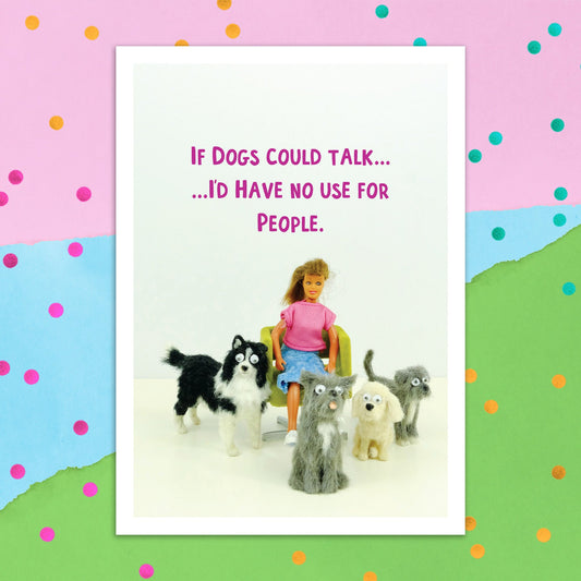 3895-FB018 | FR/If dogs could talk