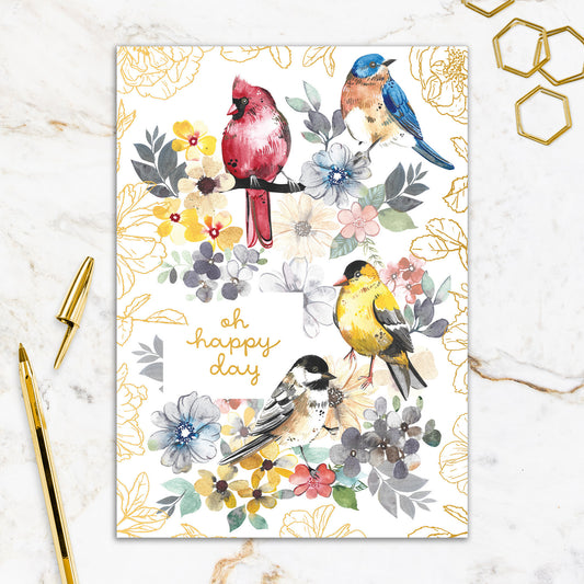 564-FOIOPE1320M | BD/Oh Happy Day Birds