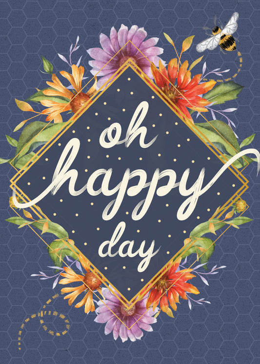 564-FOIOPE1324M | BD/Oh Happy Bee Day