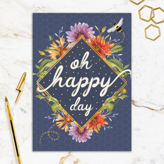 564-FOIOPE1324M | BD/Oh Happy Bee Day