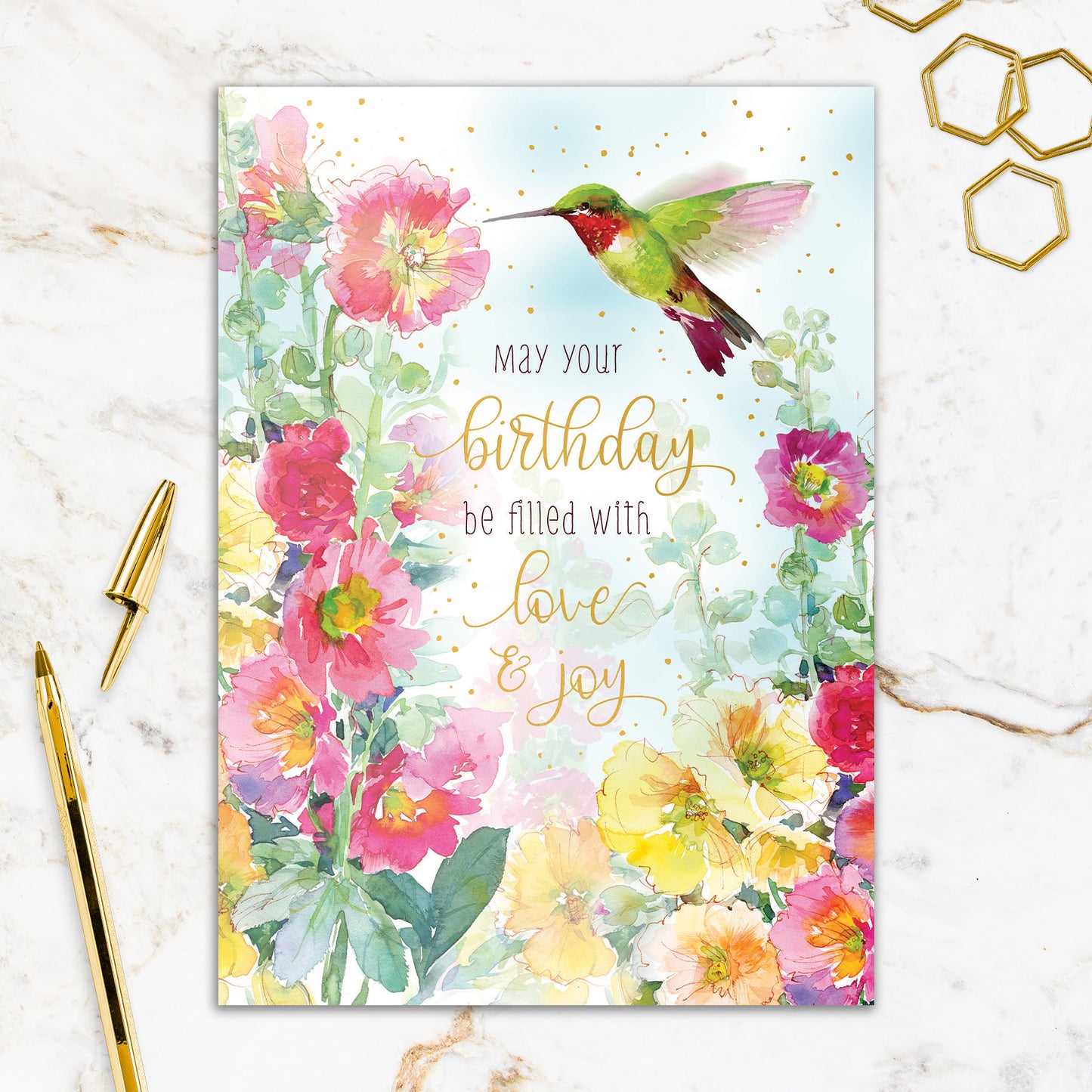 564-FOIOPE1339M | BD/Hummingbird Love & Joy