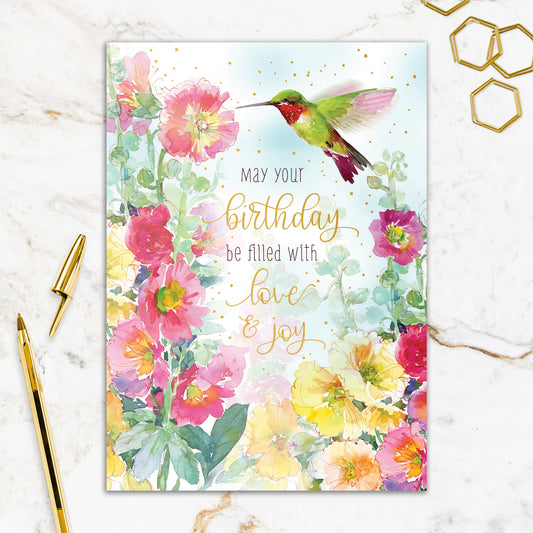 564-FOIOPE1339M | BD/Hummingbird Love & Joy