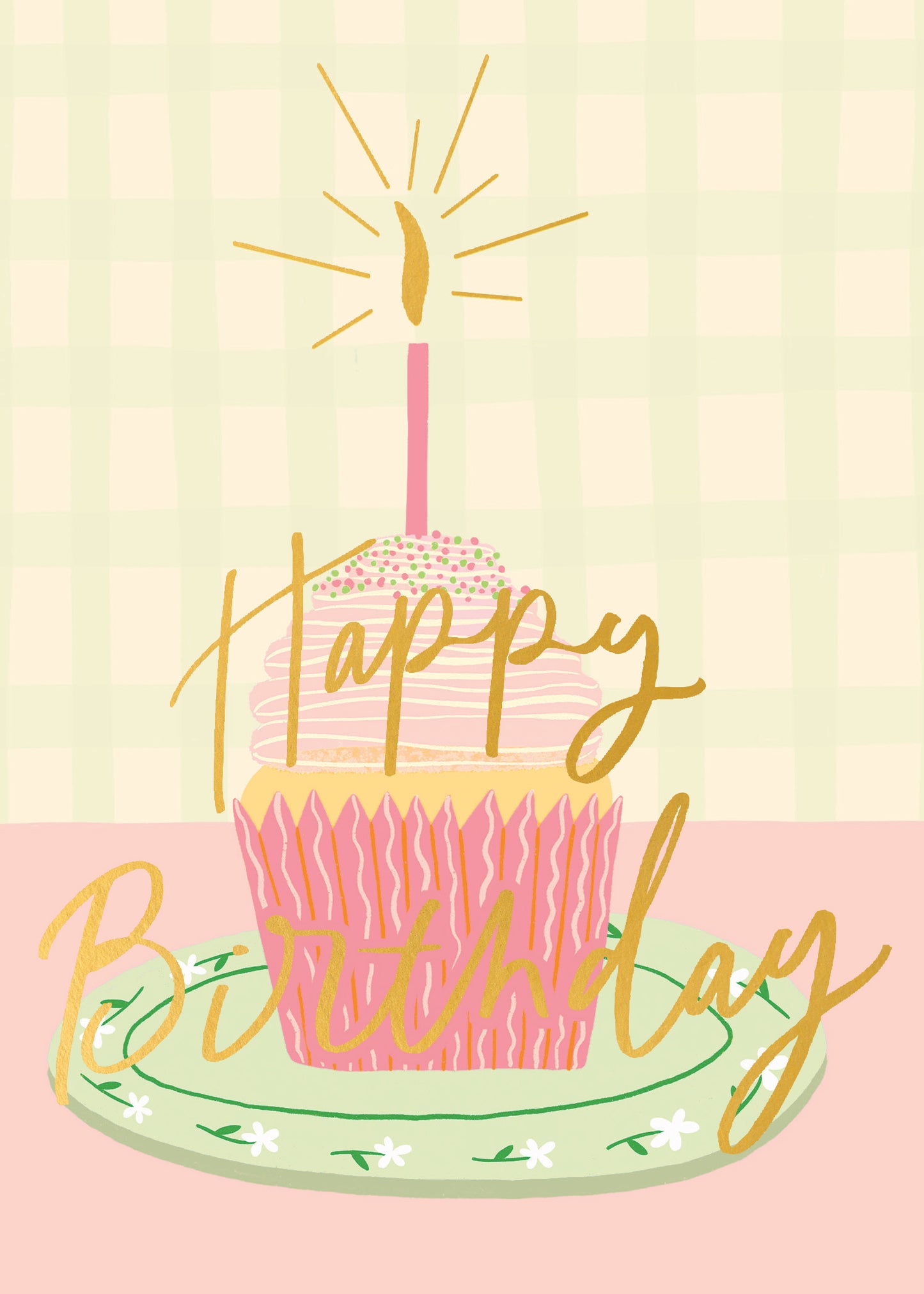 564-FOIOPE1340M | BD/Pastel Bday Cupcake