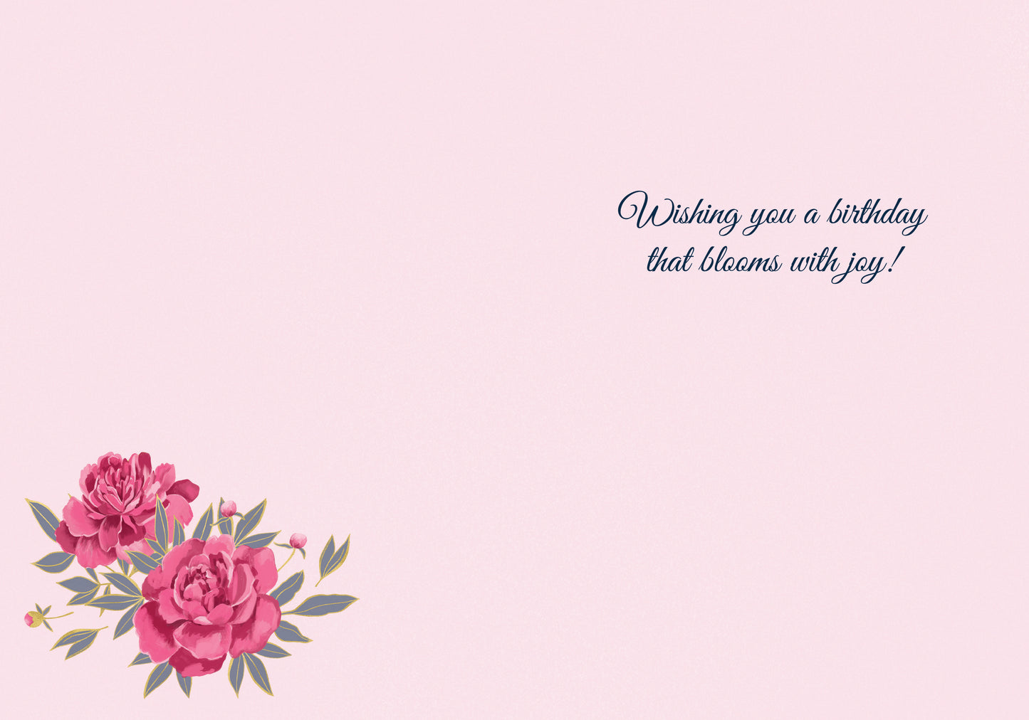 564-FOIOPE1341M | BD/Birthday Pink Flowers