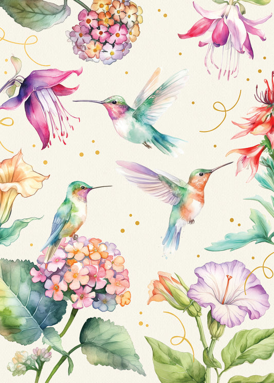 564-FOIOPE1355M | BL/Bright Hummingbirds