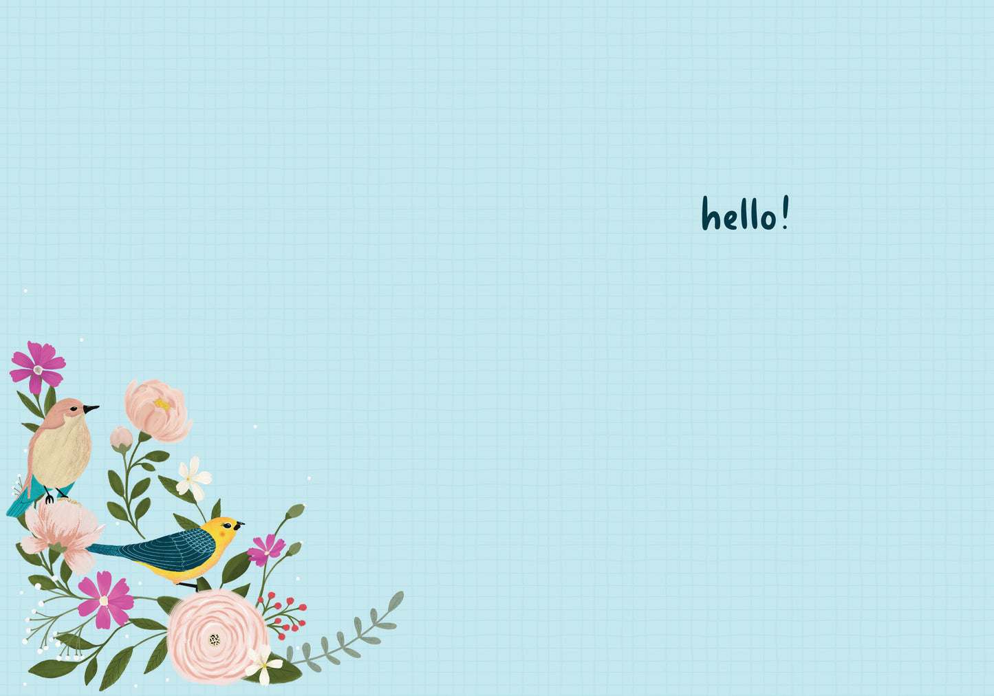 564-FOIOPE1357M | ED/Just a Note Birds