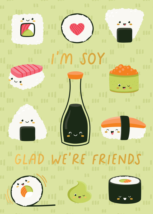 564-FOIOPE1367M | FR/Soy Glad We're Friends