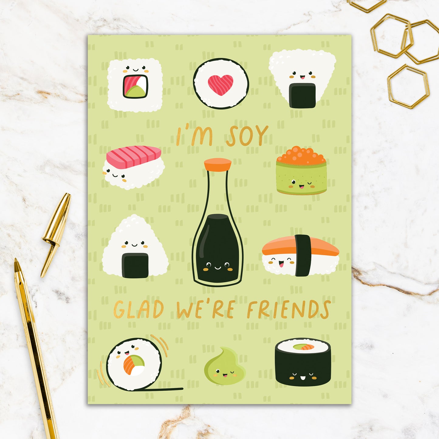 564-FOIOPE1367M | FR/Soy Glad We're Friends