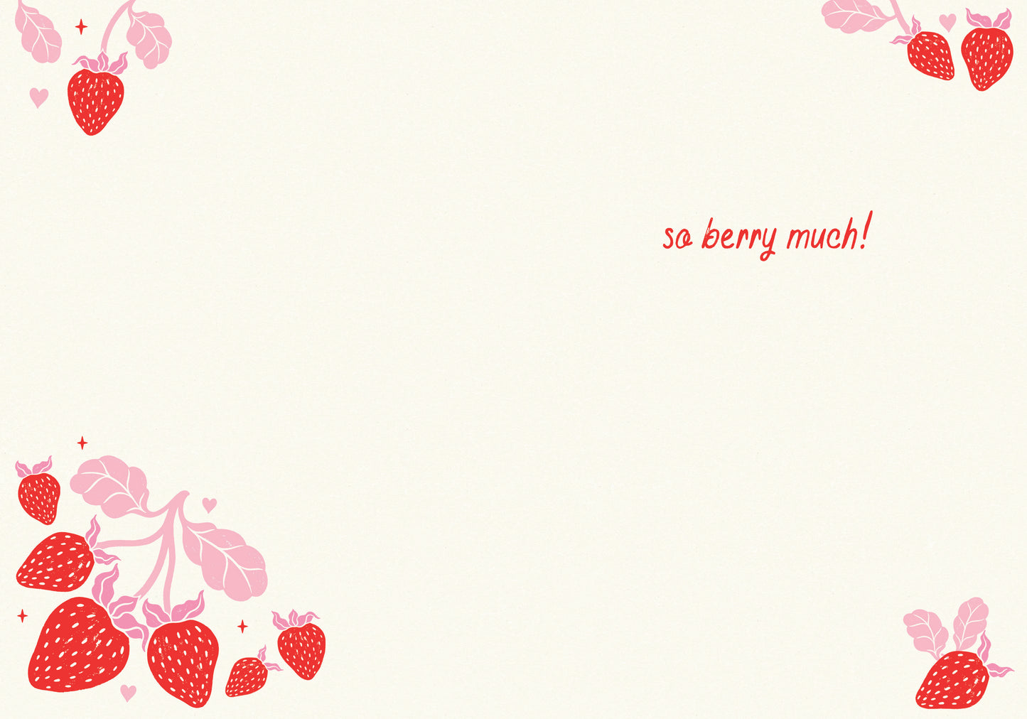 564-FOIOPE1385M | RO/Love You Strawberries