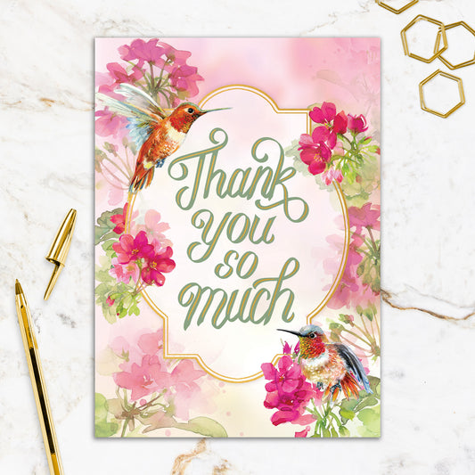 564-FOIOPE1395M | TY/Hummingbird Thank You