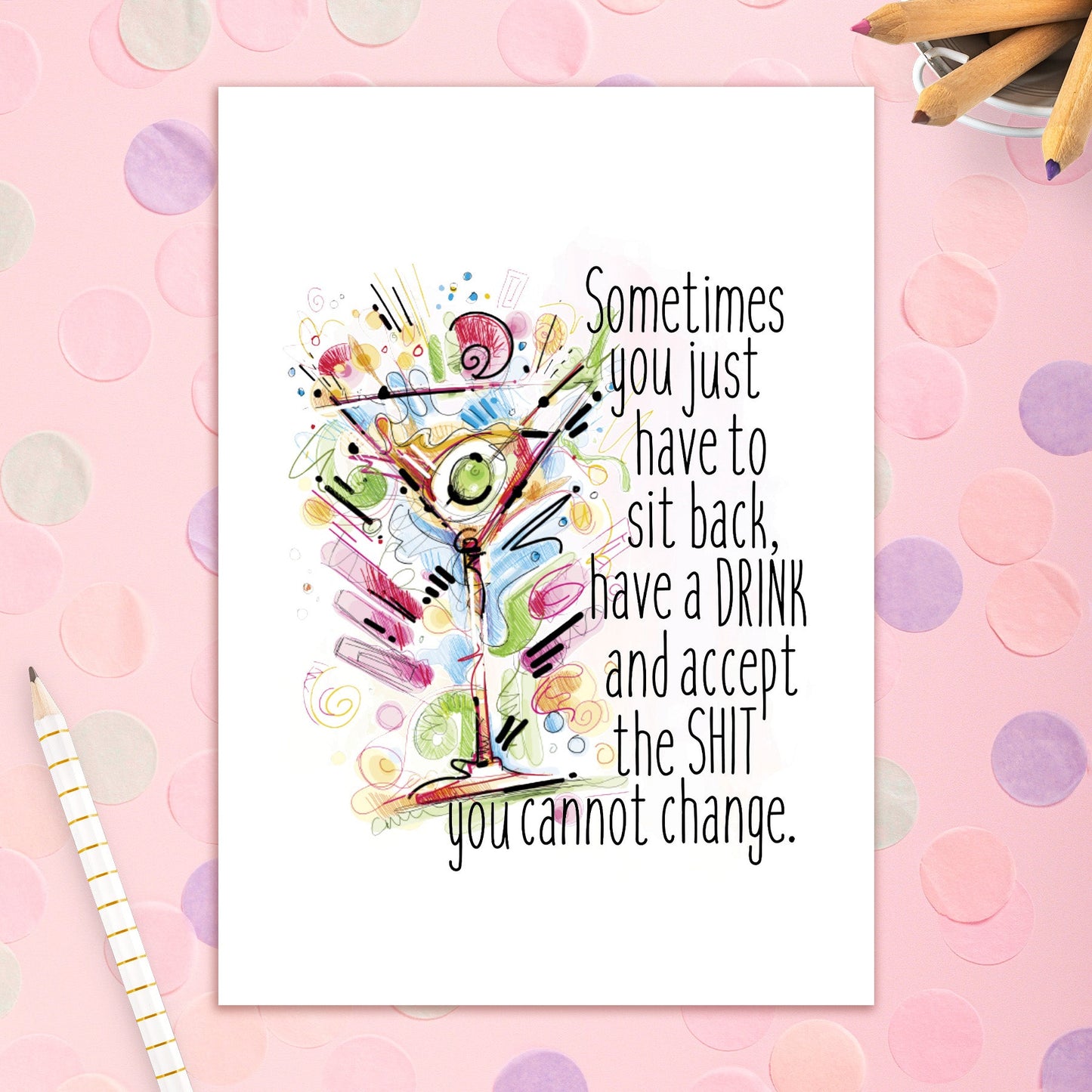 3492-FR005 | FR/Sometimes You Sit Back