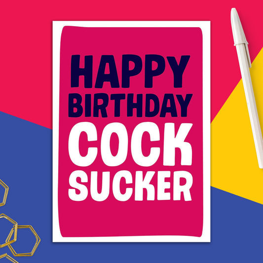 6723-GUM 22 | BD/Happy Birthday C@#k Sucker