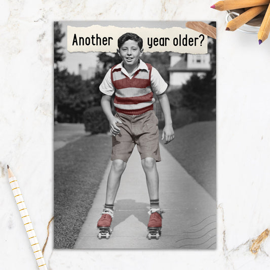 564-IOPE0016C | BD/Rollerskating Birthday
