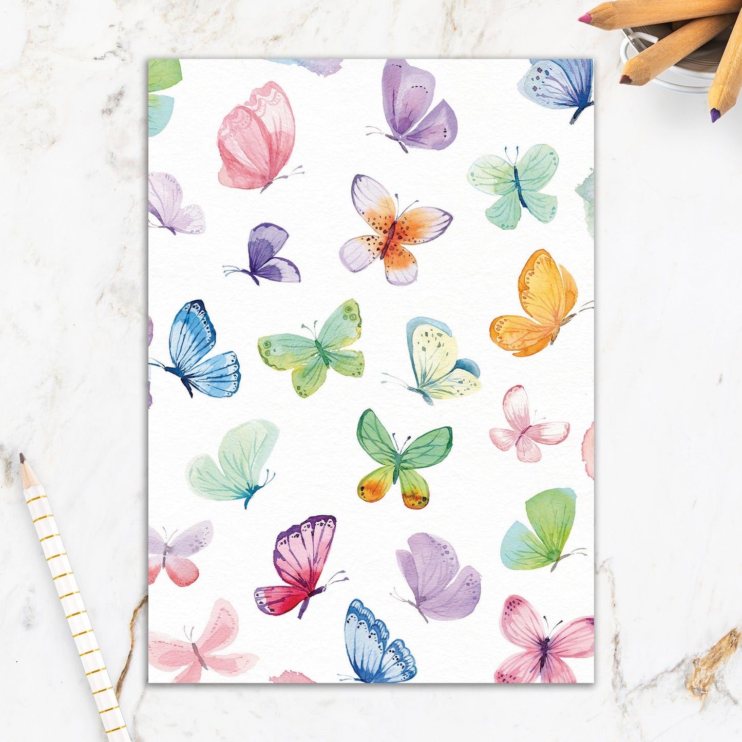 564-IOPE0037S | BL/Blank Butterflies