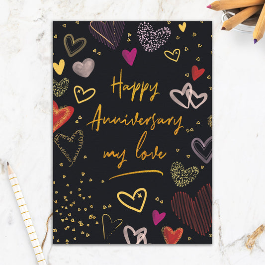 564-IOPE0039L | AN/Dark Anniversary Hearts