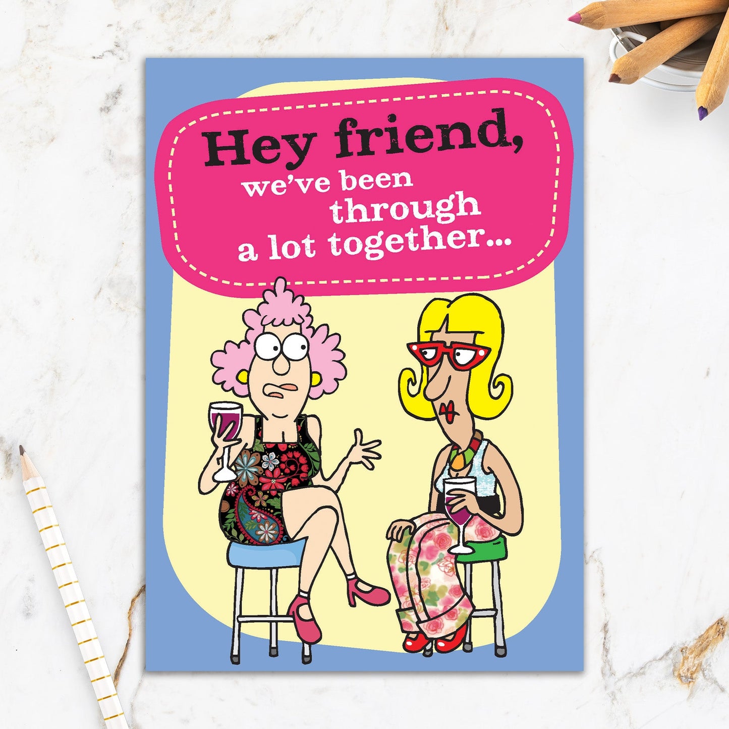 564-IOPE0121C | FR/Aunty Acid - Hey Friend