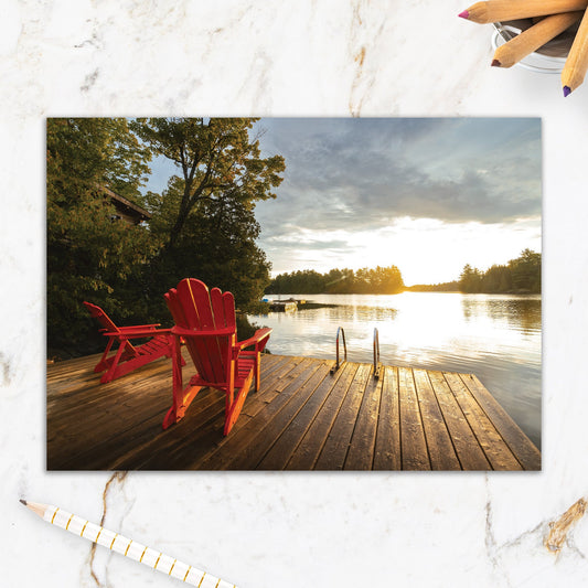 564-IOPE0167C | AN/Red Chairs Lake