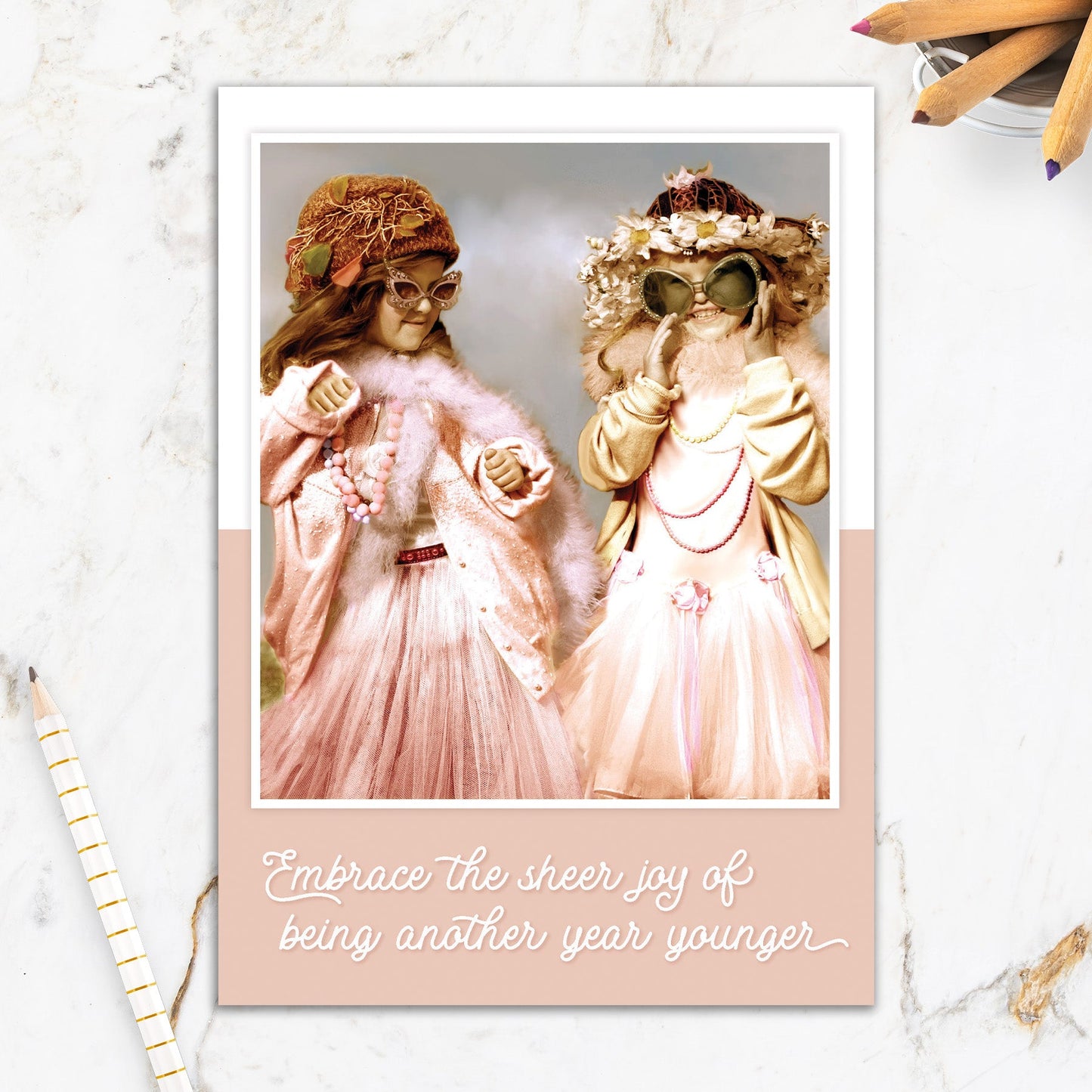 564-IOPE0231L | BD/Two Girls Dressed Up