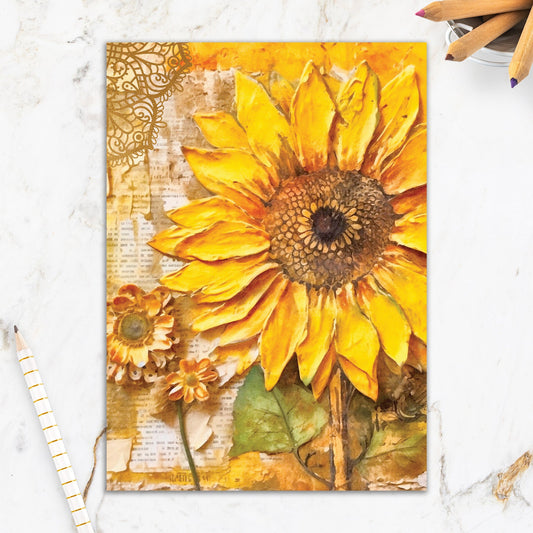 564-IOPE0258L | EN/Gouache Sunflower