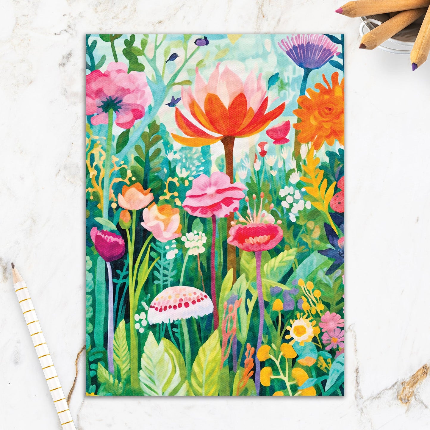 564-IOPE0279L | ED/Colourful Flowers