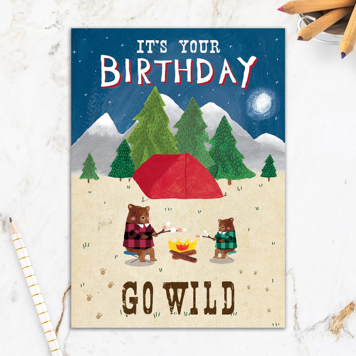 564-IOPE0486S | BD/Camping Bears