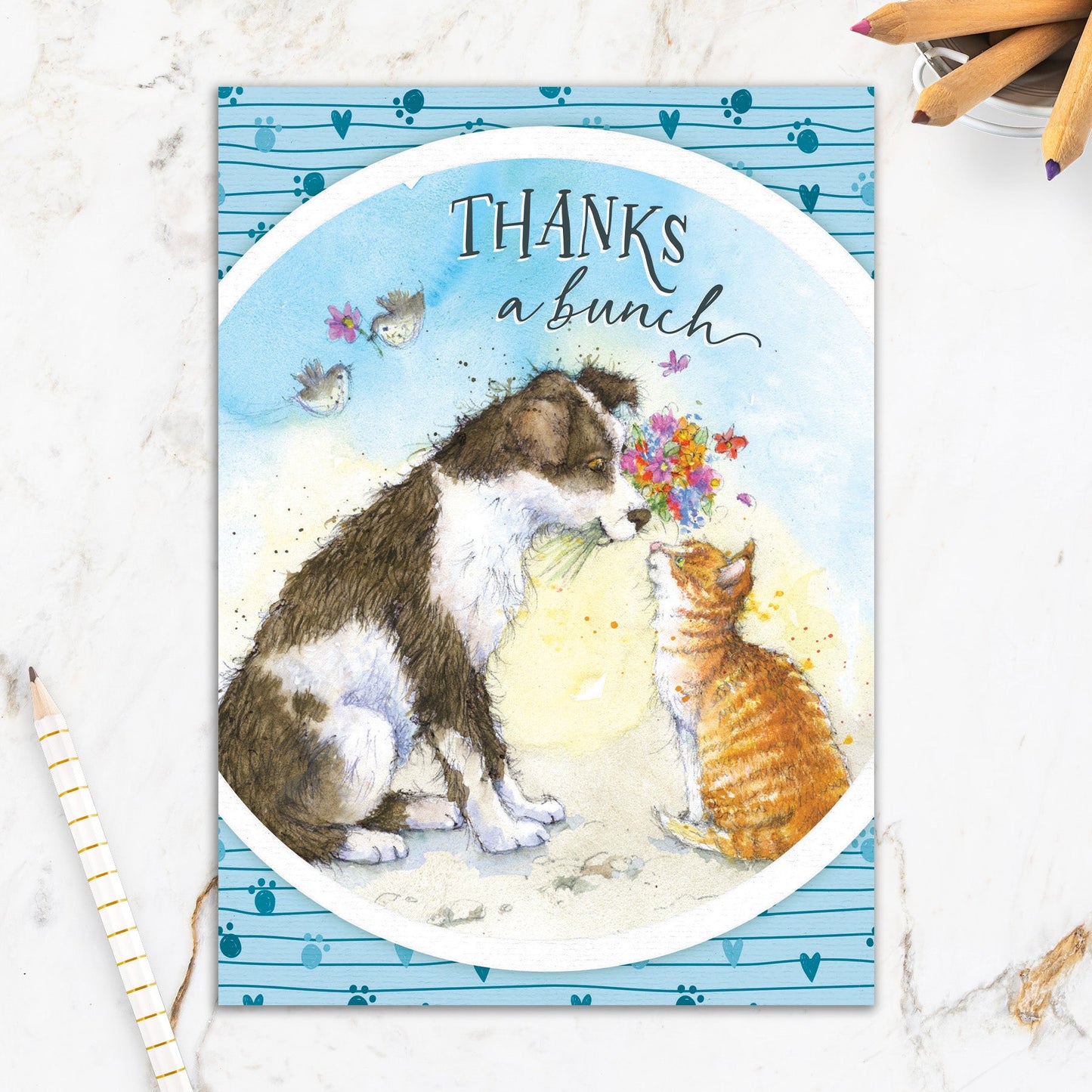 564-IOPE0487S | TY/Dog and Cat Flowers