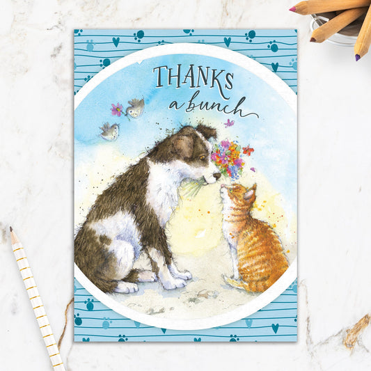 564-IOPE0487S | TY/Dog and Cat Flowers