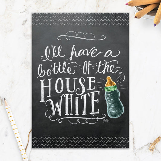 564-IOPE0504S | NB/House White Chalkboard