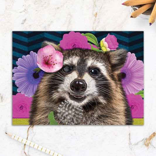 564-IOPE0700C | BD/Raccoon Birthday Wishes