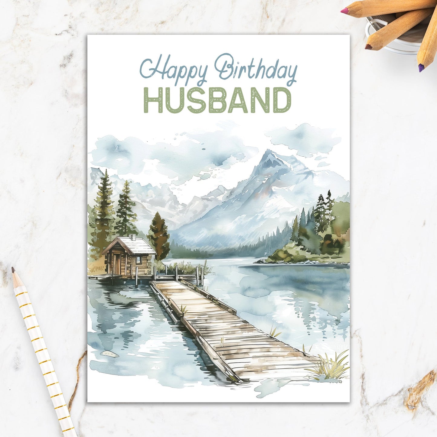 564-IOPE0970WC | RBD/Happy Birthday Husband