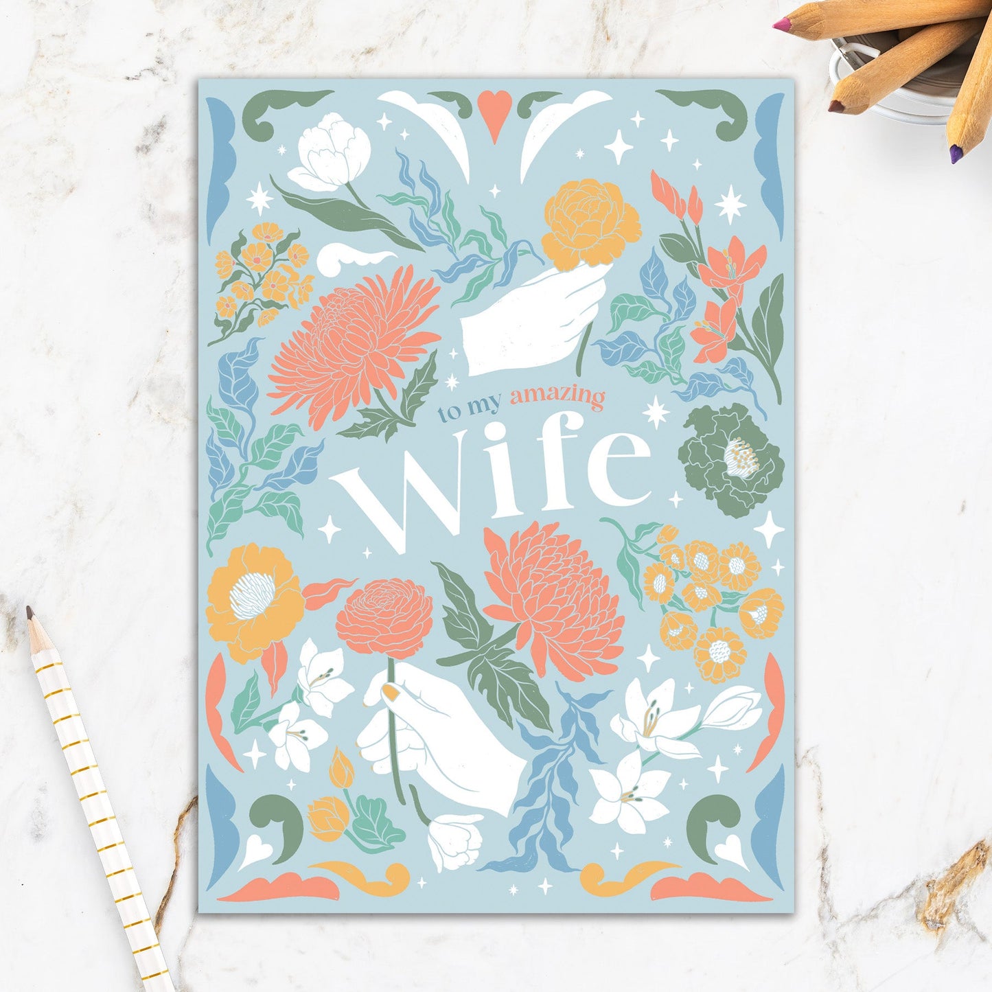 564-IOPE0971L | RBD/To My Amazing Wife