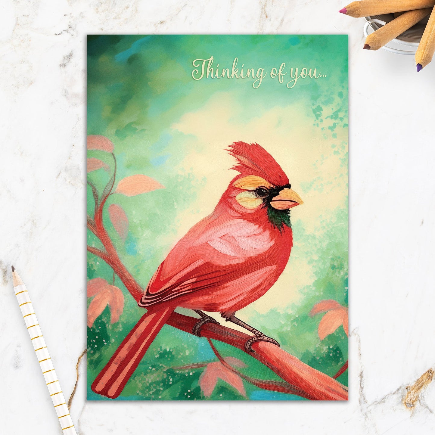 564-IOPE0991L | TH/Thoughtful Cardinal