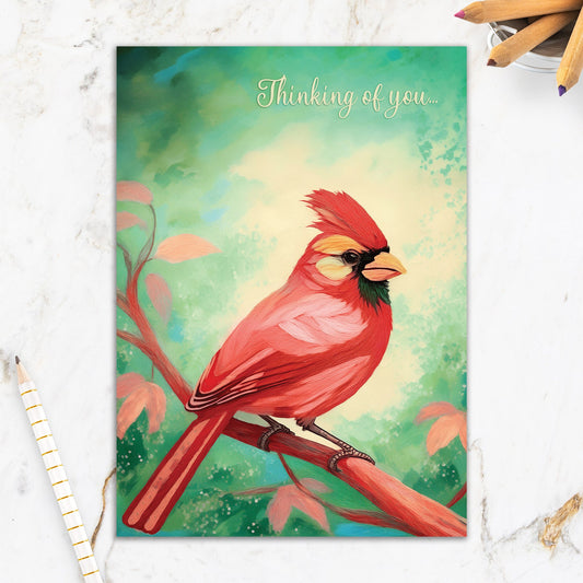 564-IOPE0991L | TH/Thoughtful Cardinal