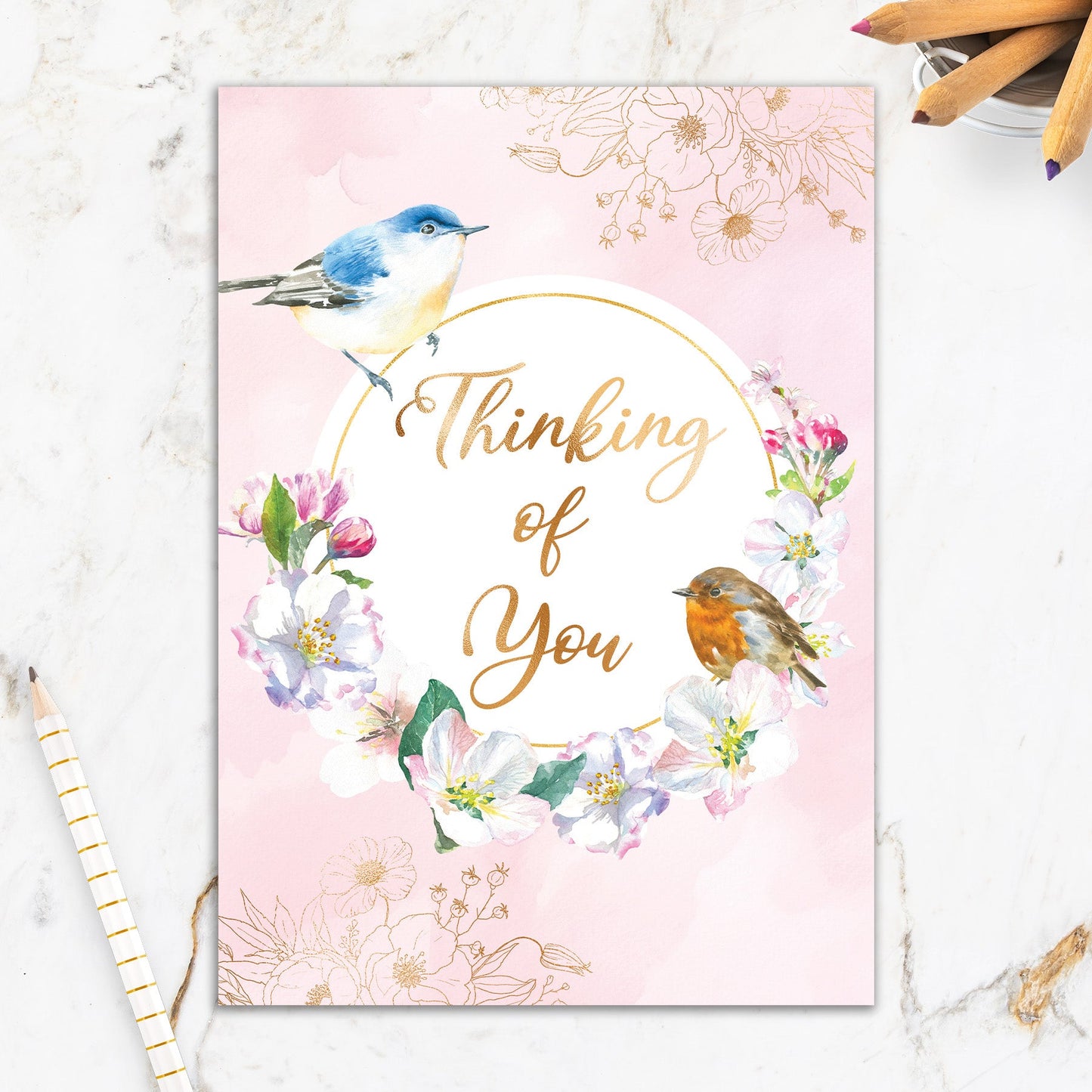 564-IOPE0992L | TH/Bird Wreath