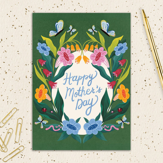 6564-IOPEOM1043L | MD/Butterfly Floral MD