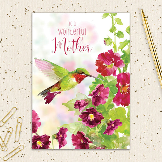 6564-IOPEOM1046WC | MD/Hummingbird Red Floral