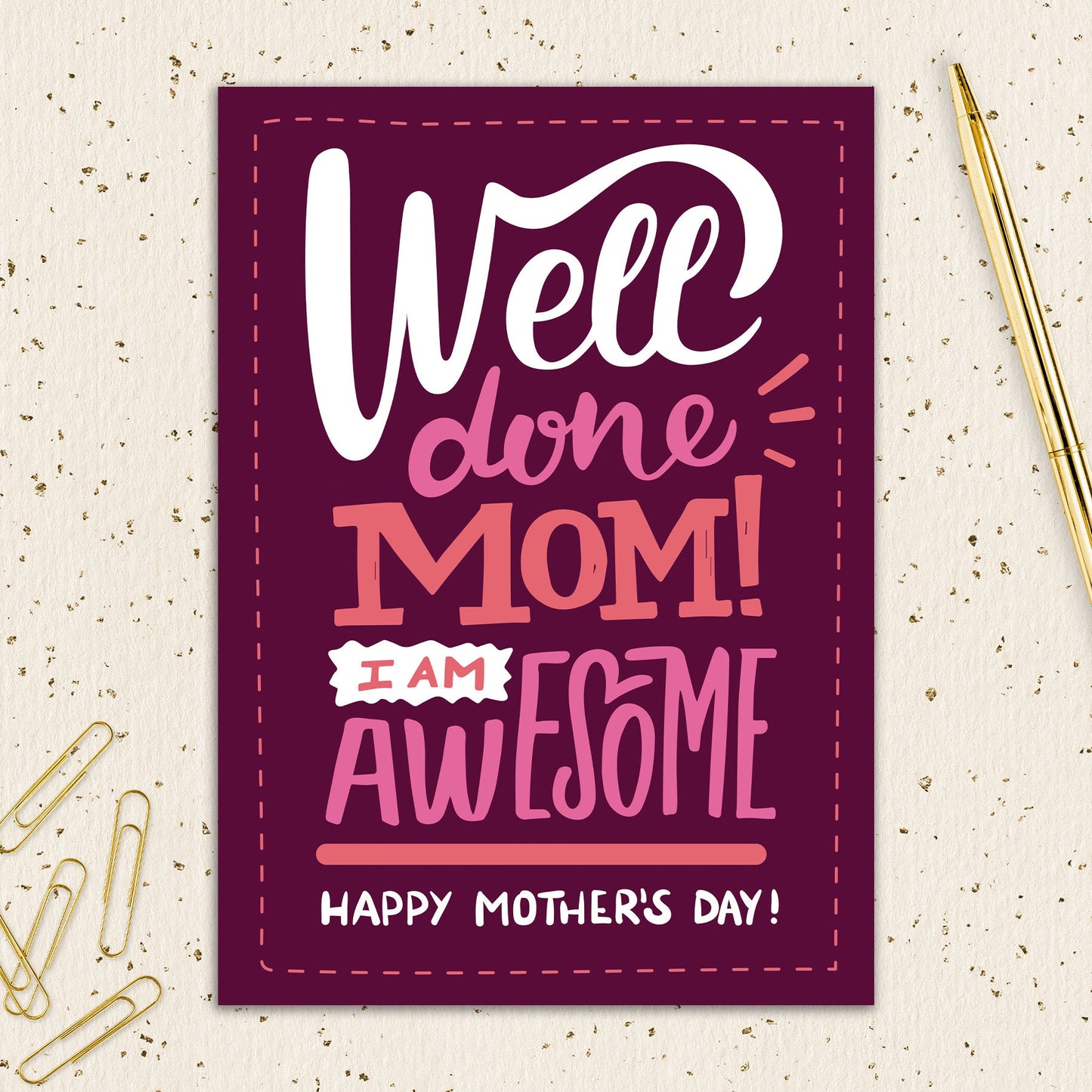 6564-IOPEOM1048L | MD/Well Done Mom