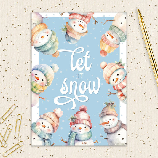 8564-IOPEOS0760L | HOL/Snowmen All Around